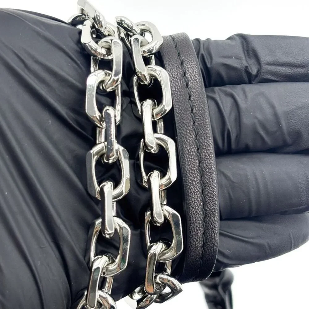 Maison Margiela Glam Slam Small Chain Shoulder Bag Black